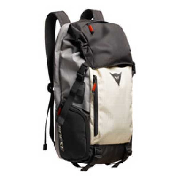 Мотоциклетний рюкзак Dainese Explorer D-Throttle чорний-сірий-бежевий