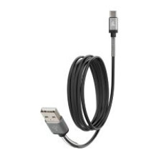 Кабель USB A Лампа з виходом USB типу C 200 см чорний