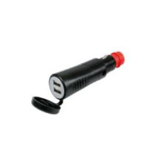 Зарядний пристрій Lampa 2 порти USB 2500mA; 12/24 V
