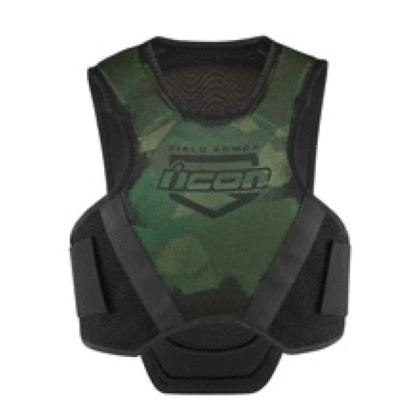 Бузер Icon Field Armor Softcore зелено-сірий