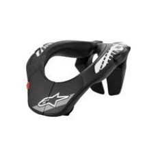 Стабілізатор шиї дитячий Alpinestars YNS чорний-білий