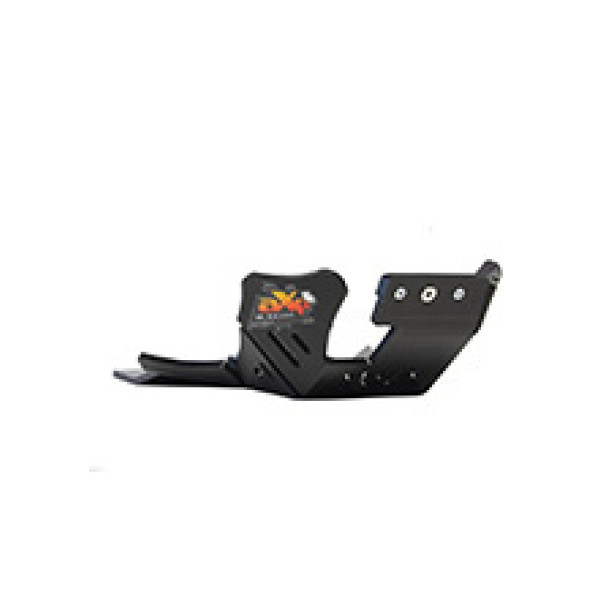 Плита під двигун AXP Racing Xtrem для Beta 250 Xtrainer, 300 Xtrainer (23-) з захистом підйомника чорна