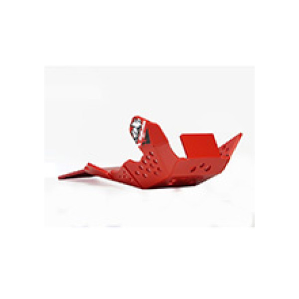 Плата під двигун AXP Racing Xtrem Honda CRF250R, 250RX, 300RX (22-) з захистом підйомника червона