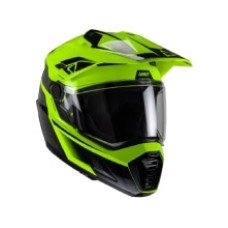 Шолом adventure Leatt Kit Adv 8.5 V25 Hi-Viz з окулярами чорний-флюо