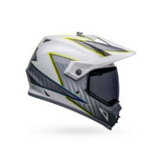 Шолом інтегральний Bell MX-9 Adventure Mips Dalton біло-сірий