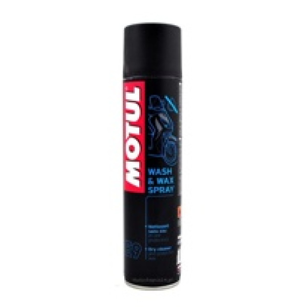 MOTUL WASH WAX E9 SPRAY 400ML (очищення і захист лаку)