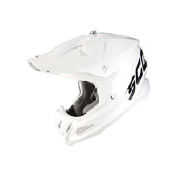 Каска ендуро Scorpion VX-22 Air Solid білий глянець