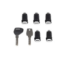 Набір ключів з 5 вставками GIVI Smart Security Lock для багажників Trekker Outback EVO SMART