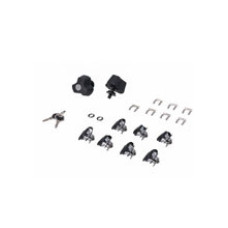 Комплект з 9 замків SW-MOTECH для кофрів TRAX ADV і TRAX ION плюс 2 ключі та антикрадіжне захист для кріплення PRO