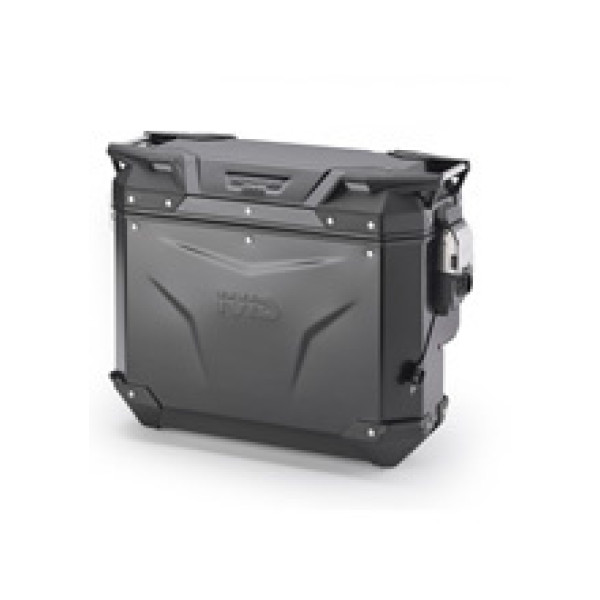 Боковий кофр GIVI Trekker Outback Evo Smart 33 алюмінієвий, чорний профільований, на праву сторону; об'єм: 33 л; без вставки SLR