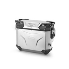 Боковий кофр GIVI Trekker Outback Evo Smart 33 алюмінієвий, срібний профільований, на праву сторону; об'єм: 33 л; без вставки SLR