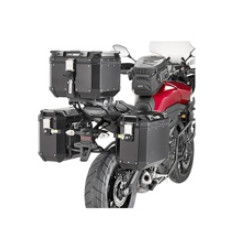 Алюмінієві кріплення для бічних кофрів Givi та Kappa Outback до Yamaha MT-09 Tracer (15 > 17)