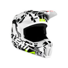 Дитячий кросовий шолом Leatt Moto 3.5 V23 Зебра
