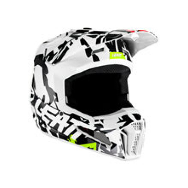 Дитячий кросовий шолом Leatt Moto 3.5 V23 Зебра