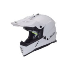 Шолом off-road дитячий LS2 MX437J Fast Evo Mini Solid білий