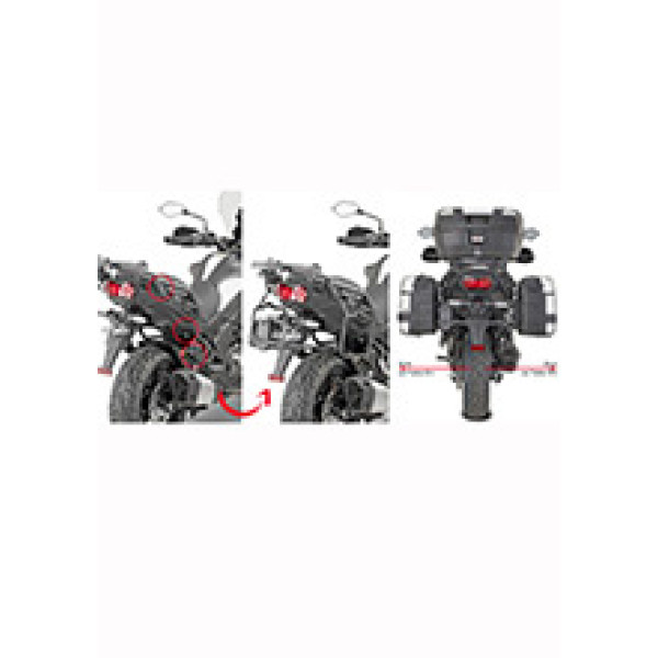 Кріплення бічних кофрів Monokey GIVI Kawasaki Versys 1000/ SE (19-)