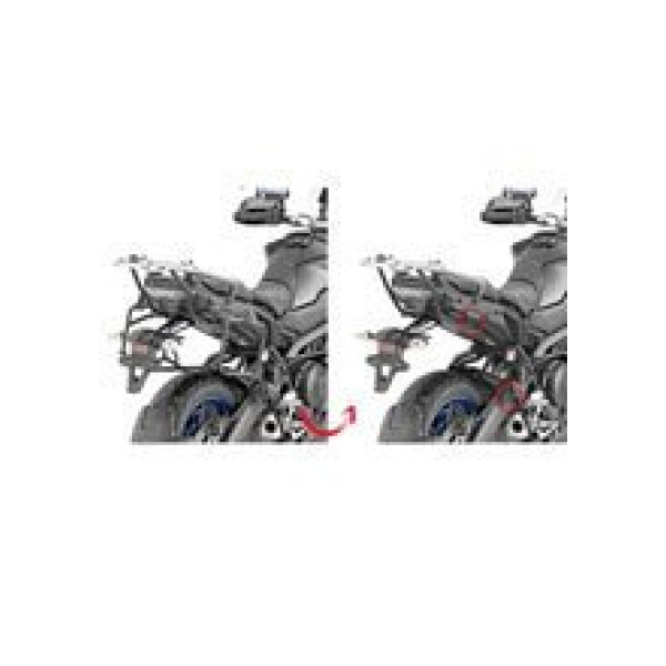 Кронштейн GIVI з можливістю швидкого демонтажу під бічні кофри Monokey® Yamaha Tracer 900/ Tracer 900 GT (18-20)