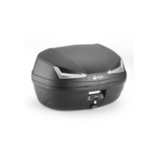 Kufer centralny GIVI E455 Simply IV Tech Monolock чорний з димчастими відблисками плита в комплекті; об'єм: 45 літрів