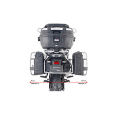 Кріплення бічних кофрів Monokey GIVI CF Moto 800 MT (22-) кріпиться до оригінального багажника