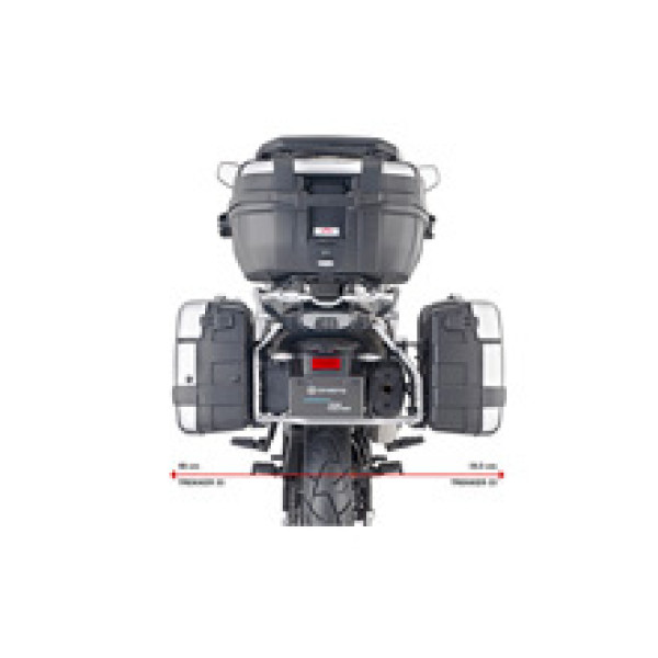 Кріплення бічних кофрів Monokey GIVI CF Moto 800 MT (22-) кріпиться до оригінального багажника