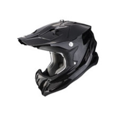 Каска ендуро Scorpion VX-22 Air Solid чорний глянець
