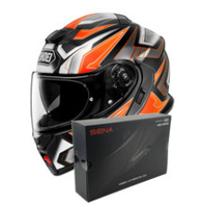 Комплект: шолом з підборіддям Shoei Neotec 3 Anthem TC-8 + спеціалізований мотоінтерком Sena SRL 3
