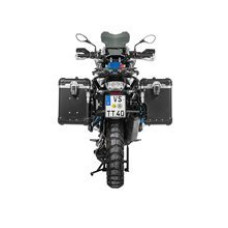 Комплект: бічні кофри чорні Zega Evo X + чорні стелажі Touratech для BMW R1250GS/ R1250GS Adventure/ R1200GS (13-), R1200GS Adventure(14-) (2x 45L)
