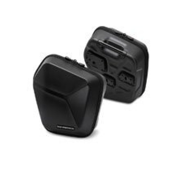 Комплект: бічні пластикові кофри Urban ABS + стійки SLC Sw-Motech Benelli Leoncino 800 (21-) об'єм: 2 x 16,5l