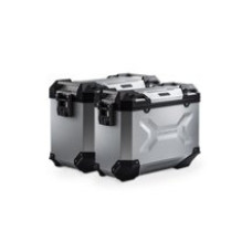 Комплект: бічні кофри + кріплення TRAX ADV SW-MOTECH 37/45 L/P для мотоцикла Moto Guzzi V85 TT (19-) ємність 37+ 45 L