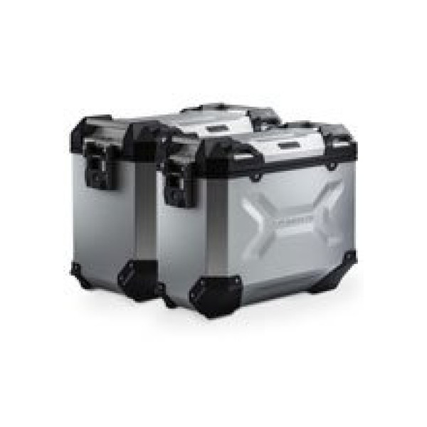 Комплект: бічні кофри + стійка PRO TRAX ADV SW-MOTECH 45/37 L для мотоцикла Honda CRF1100 L Africa Twin (19-21) об'єм 45 + 37L