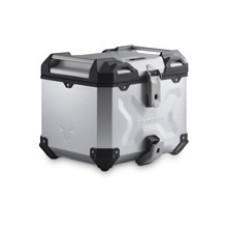 Zestaw: kufer centralny czarny TRAX ADV + stelaż Adventure-rack SW-Motech Husqvarna Norden 901 / Expedition, KTM 890 SMT (23-), 890 Adventure/ R (21-), 790 Adventure/R (19-), Adventure 1050 (15-) / 1090 / 1090R (17-) /1190/1190R/1290/S/R pojemność: 38 L