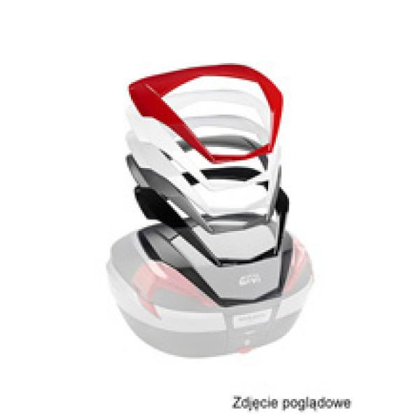 Кришка для центральних кофрів Monokey® V47/ 56 GIVI CV47B913 біла