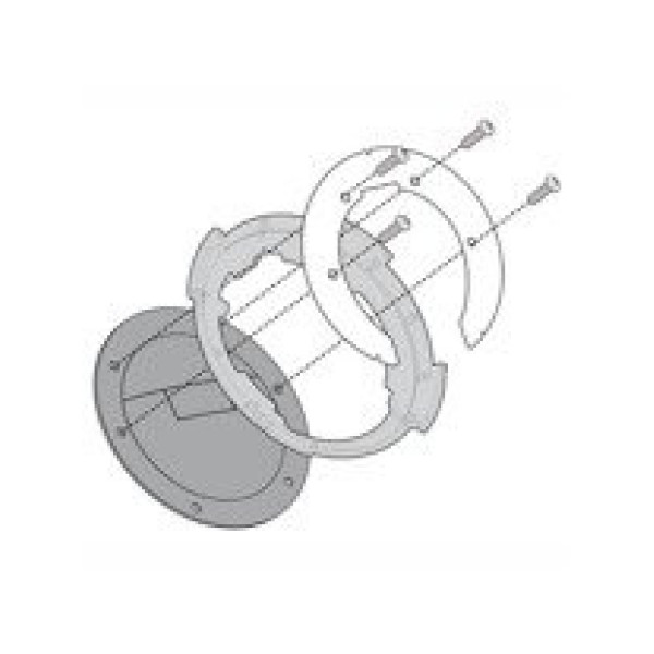 Кріплення GIVI BF12 для сумок Tanklock, TanklockED KTM Duke 125/ 200/ 390 11-16