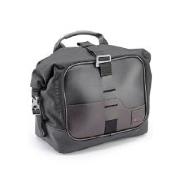 Бокова текстильна сумка Givi Corium CRM106, що кріпиться на пояс CRM105, чорна-коричнева об'єм: 13 л