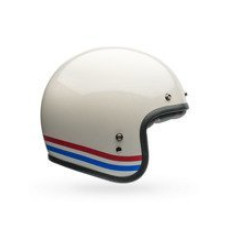 Відкритий шолом Bell Custom 500 DLX Vintage Stripes білий