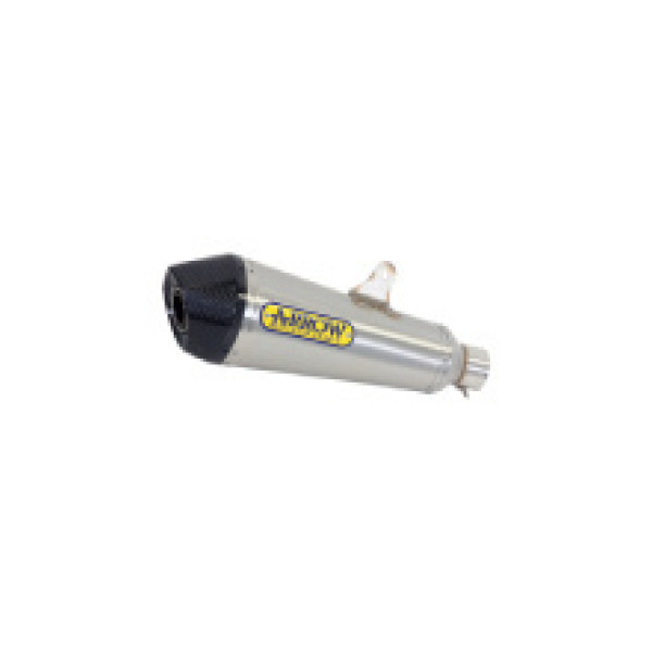 Глушник Arrow Aprilia RS 125 18-20/ Aprilia RS4 125 17-18 X-Kone, Нержавіюча сталь + Вуглецеве волокно