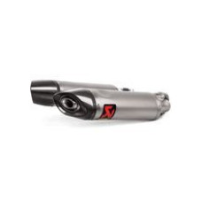 Вихлопна система Akrapović для Aprilia Shiver 900 17-20 Slip-On line, Титан