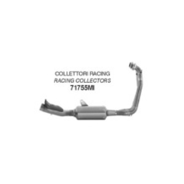 Колектор Arrow без гомологації Aprilia RS 660 (20-)/ Tuono 660 (21-) титановий