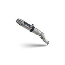 Глушник мотоцикловий G.P.R Deeptone Inox Beta RR 125 Enduro LC 4T (10-18) сталевий з гомологацією