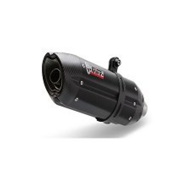 Глушник мотоцикловий MIVV Slip-On Line Suono BMW F 700 GS (12-17) з нержавіючої сталі, чорний
