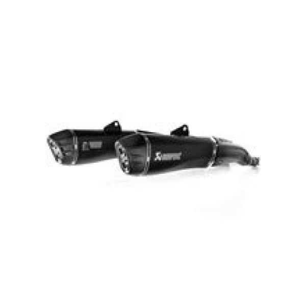 Випускні системи Akrapović BMW K 1600 B / Grand America 17-20 Slip-On Line, Чорний Титан
