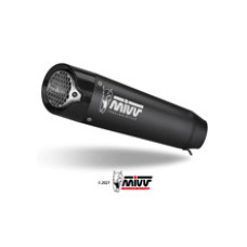Глушник мотоцикловий Slip-On (X-M5) MIVV для Ducati Monster 937 (21-) чорний