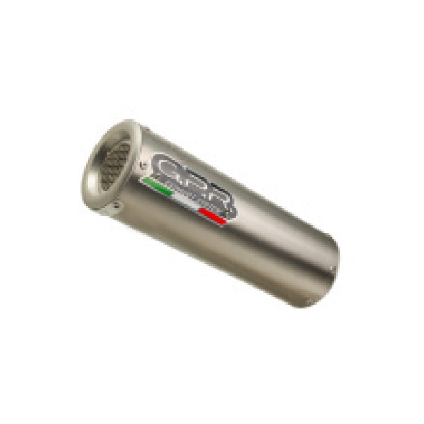 Глушник G.P.R M3 Titanium Natural Slip-On, Titanium - Ducati Hyperstrada 821 13-16