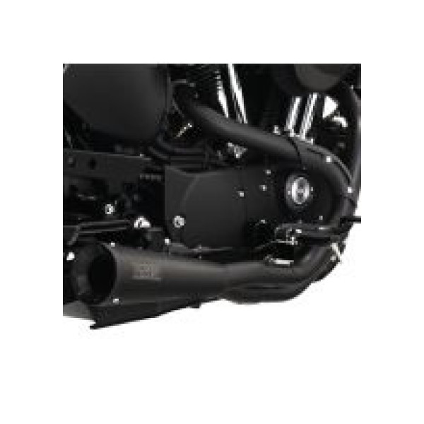 Повний вихлопний системи Vance & Hines Upsweep для вибраних моделей Harley Davidson Чорний Мат