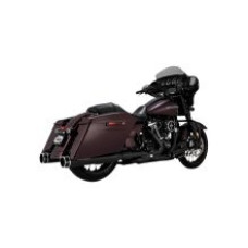 Вихлопні системи Vance & Hines Torquer 450 для обраних моделей Harley Davidson Чорні/Фрезеровані