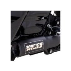 Повний вихлопний система Vance & Hines Hi-Output для вибраних моделей Harley Davidson Чорний Мат