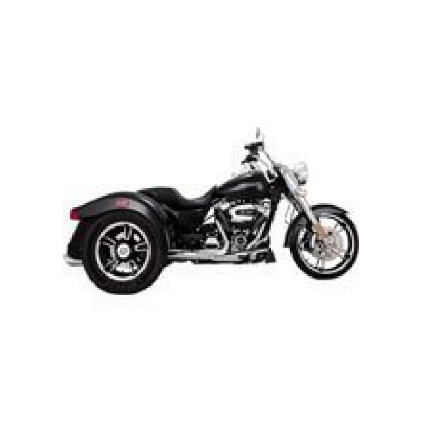 Глушники (Slip-On) Vance & Hines Twin Slash Round для Harley Davidson FLRT (роки 18-20)
