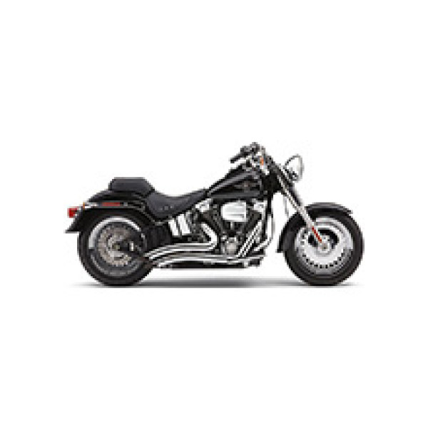 Повний вихлопний систем Cobra Speedster Short Swept для вибраних моделей Harley Davidson короткий, хромований