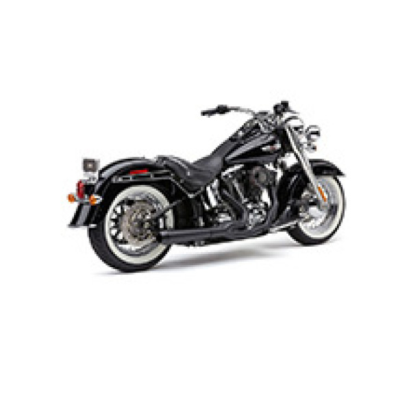 Повний вихлопний система Cobra El Diablo 2-into-1 для вибраних моделей Harley Davidson чорний
