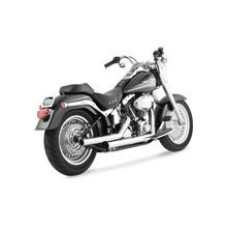 Повний вихлопний система Vance & Hines Straightshots хром для Harley Davidson FXS/FXST/FXLST (00-11), FLSTSE (10-11) (за винятком FXCW/C (08-11), FXSTSSE (09))